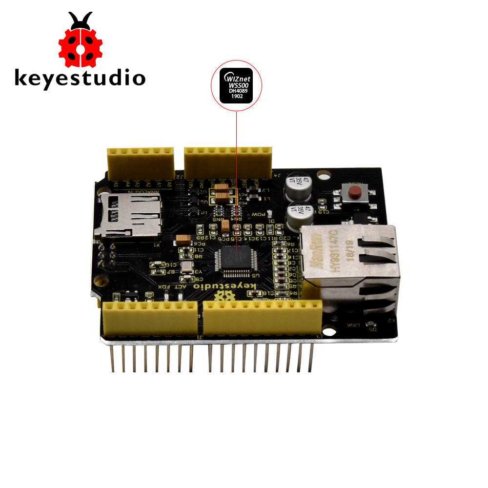 Ethernet Module W5500 - Placa de expansão de controle Ethernet