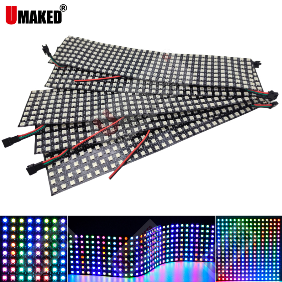 Rgb Led Matrix 8X8 - 2 peças de Painéis de Luz