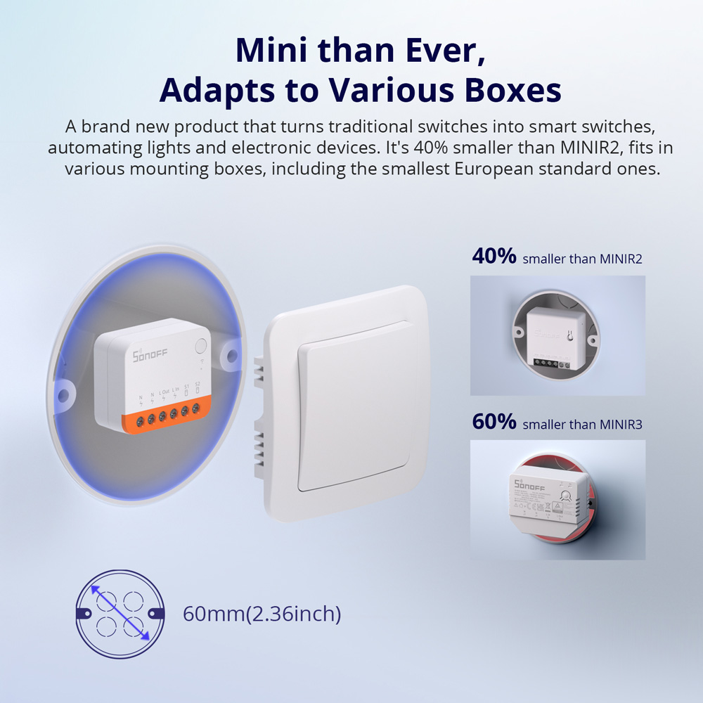 SONOFF MINIR4 Extreme WiFi Sma - Sonoff Basic Switch avaliação e preço