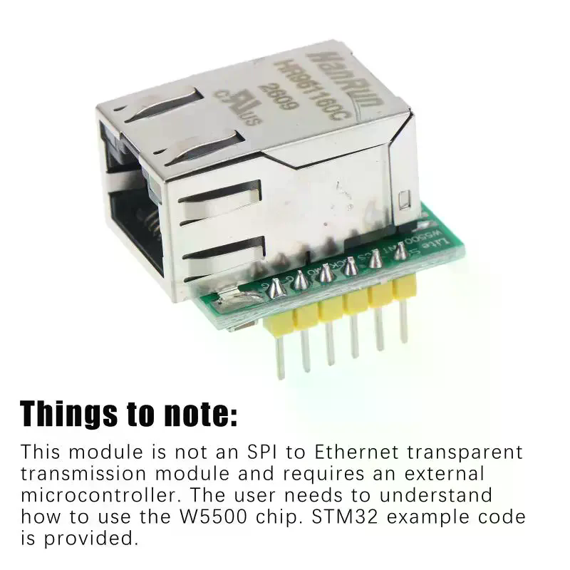 Eletrônicos USR-ES1 Chip W5500 - Ethernet Module W5500 avaliação e preço